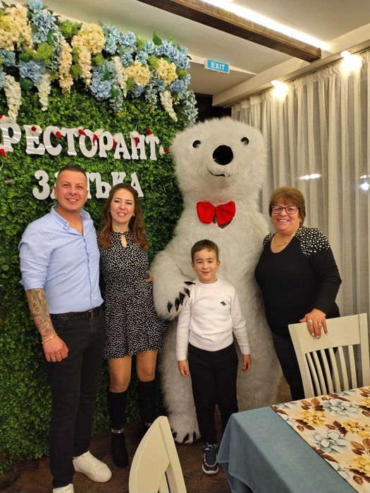 Бяла мечка  и Панда за изненада Шумен