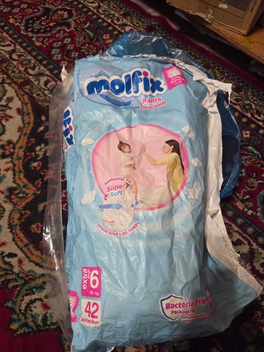Подгузники Molfix, размер 6