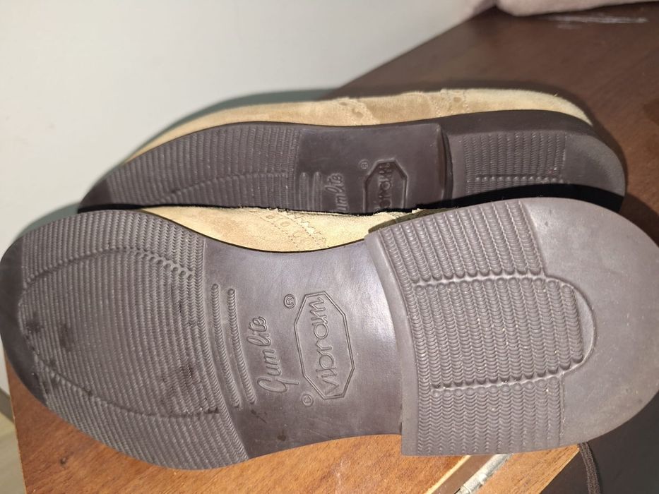 Туфли итальянские замша