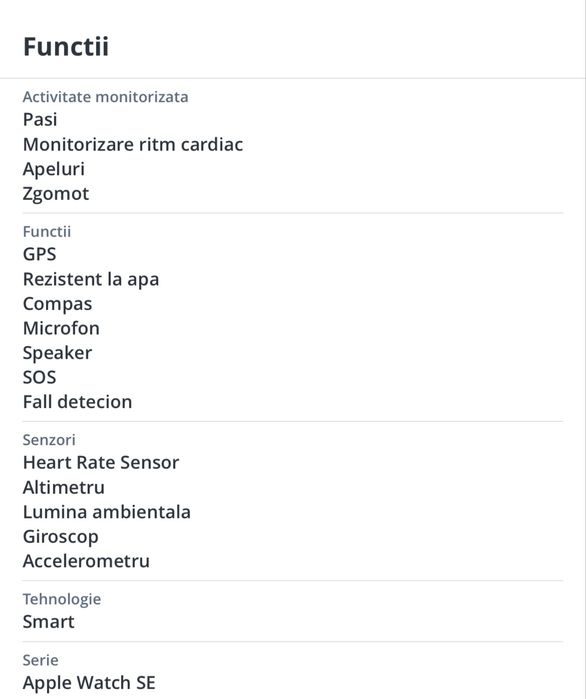 Vand smartwatch Apple din 2020