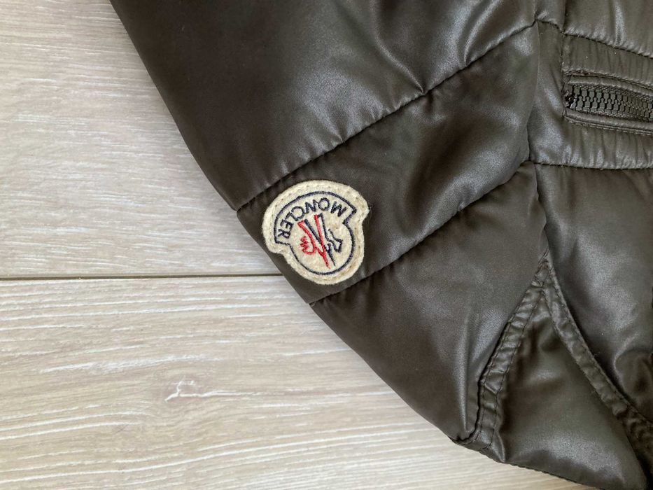 ОРИГИНАЛНО Moncler Georgia кафяво пухено яке размер 1 / S