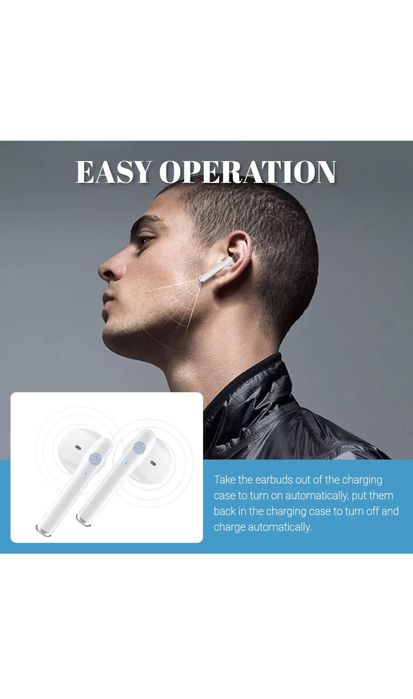 Слушалки V77 Bluetooth - чисто нови