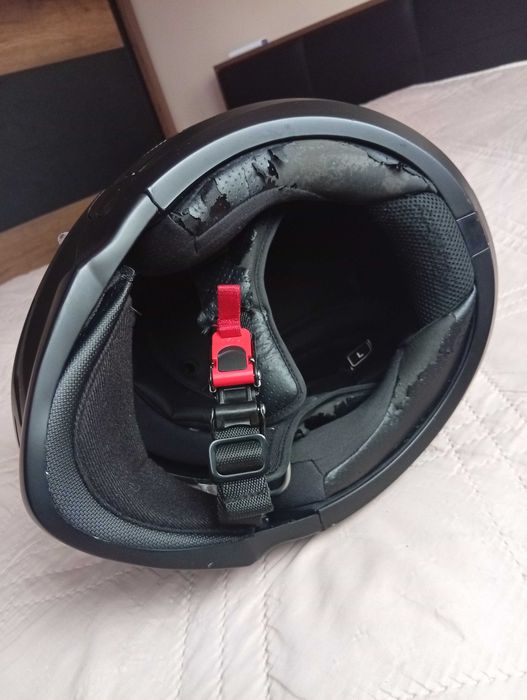 Каска за мотор мат