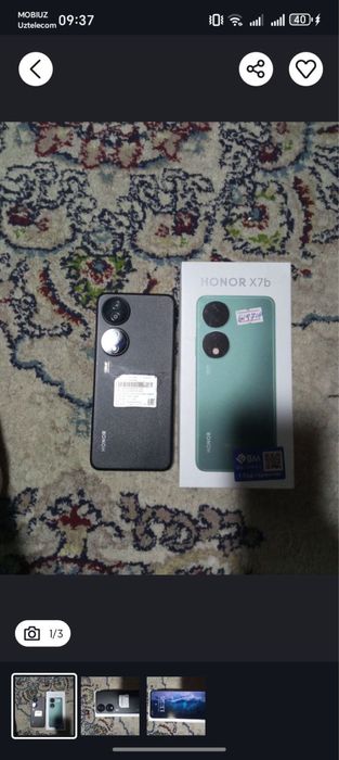Honor x7 b 128GB/8+8GB