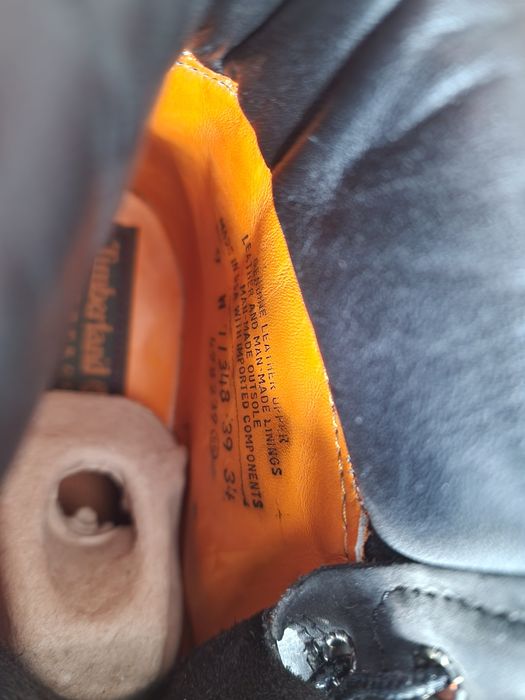 Зимни, планински кожени боти Timberland, унисекс. Купувани за жена...