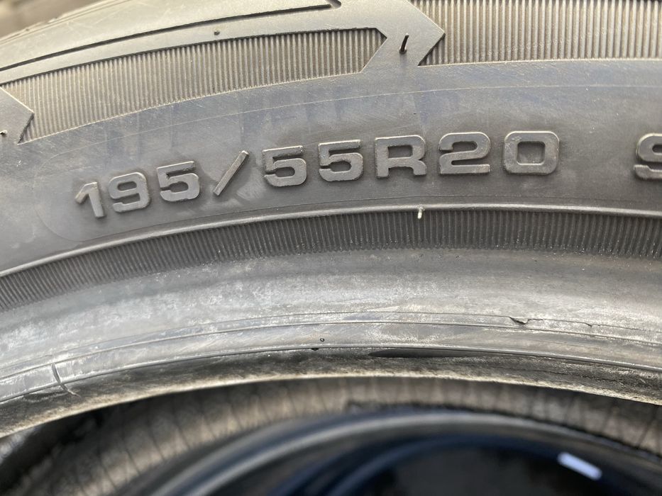 Шины 195/55/20 комплект бу гудиер