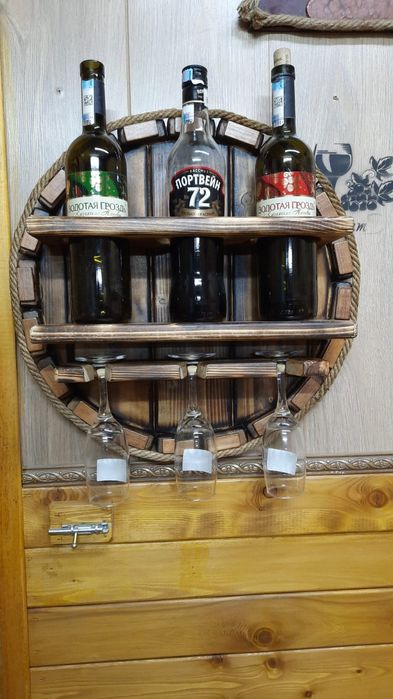 Декоративные полки из дерева