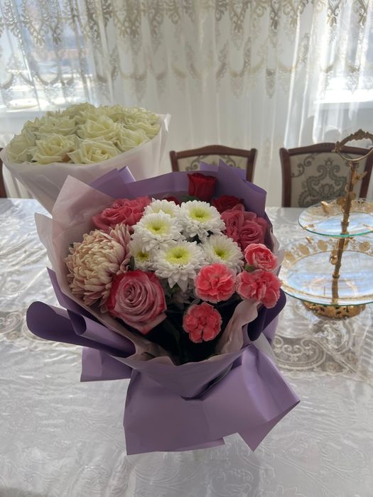 Букет цветы розы