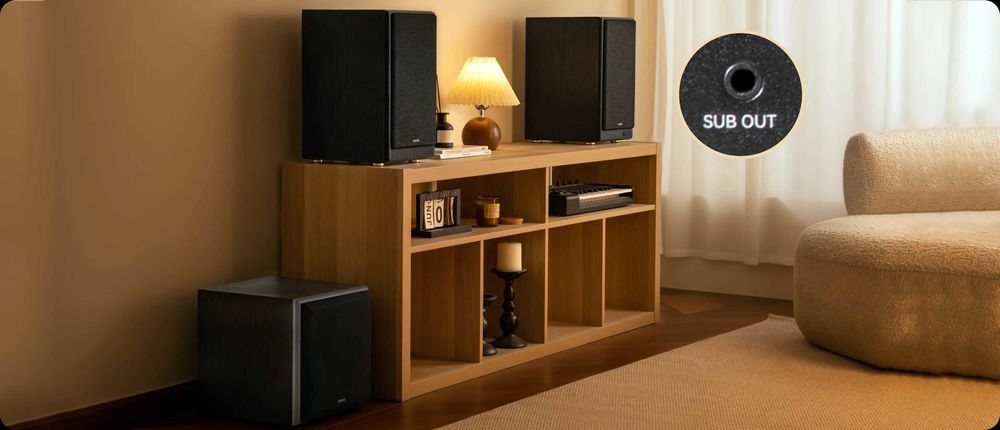 Колонки Edifier R2750DB MKII Black HDMI Sub Out 144Вт. Доставка по Узб