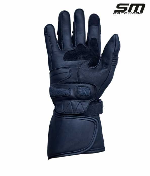 Manusi moto din piele naturala SM Racewear Blade Long