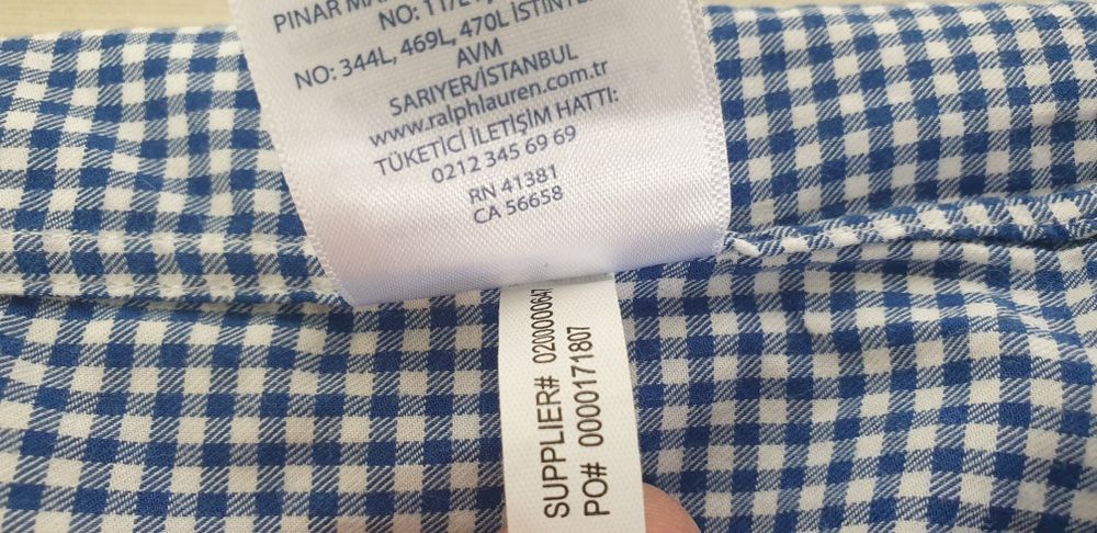 POLO Ralph Lauren Classic Fit Cotton Mens / М ОРИГИНАЛ НОВО Мъжка Риза