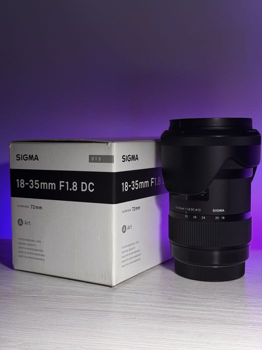 SIGMA 18-35mm F1.8 for Canon EF