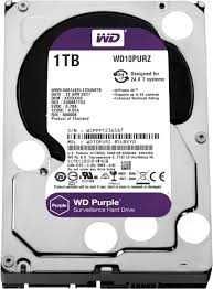 HDD-1 Tb-HIKVISION для видеонаблюдения WD-Purple-(ОРИГИНАЛ)
