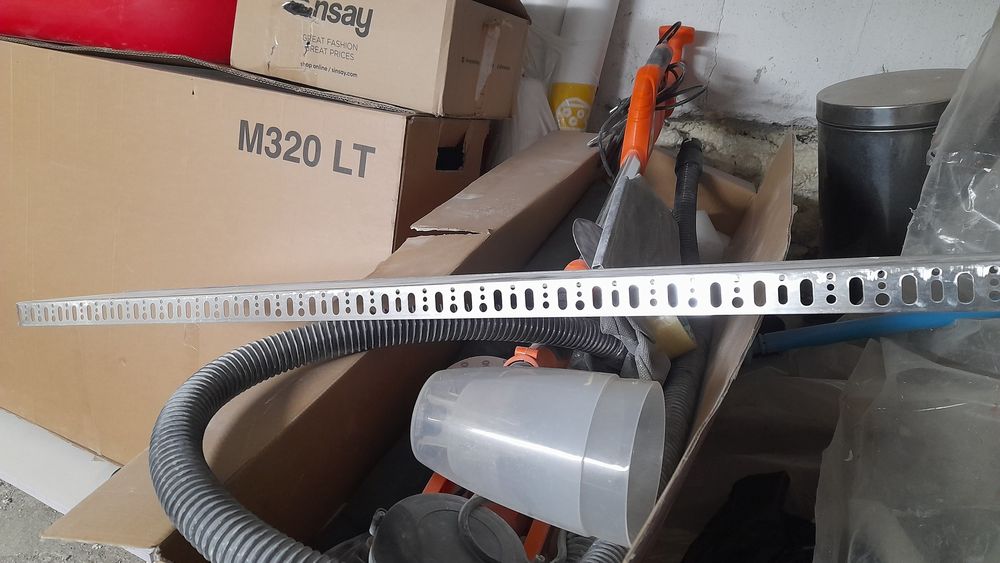 Profil aluminiu de soclu 153x2500/1mm