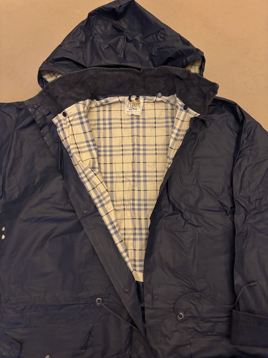 Син дъждобран- унисекс