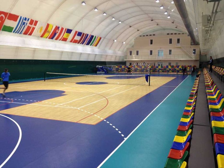 Спорт линолеум, релин ПВХ 6 мм для учебных/спортивных учреждений