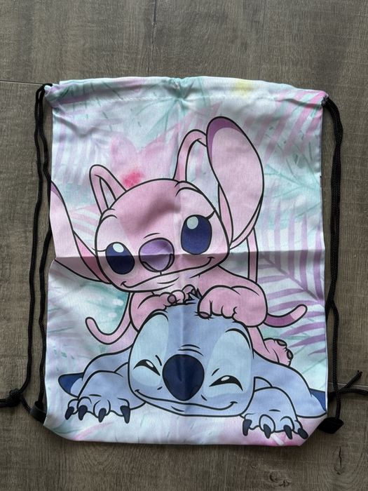 Детска раница Мини Маус, чадър, мешка, Ученическа раница Стич