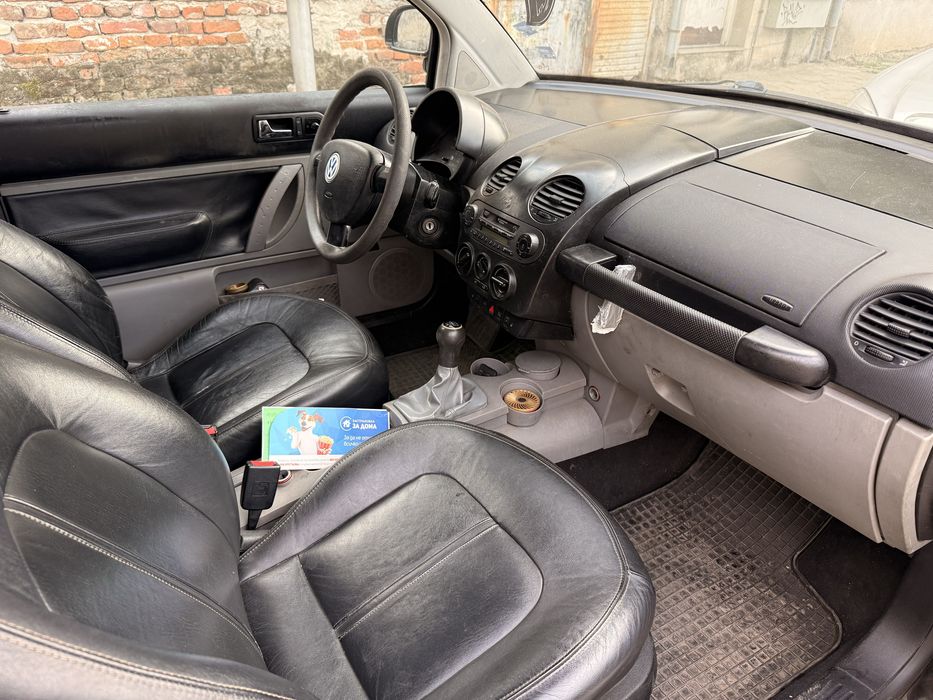 Vw beetle 2.0 газ/кожа/подгрев