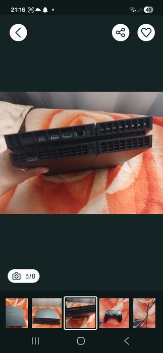 Vand ps 4 cu 5 jocuri