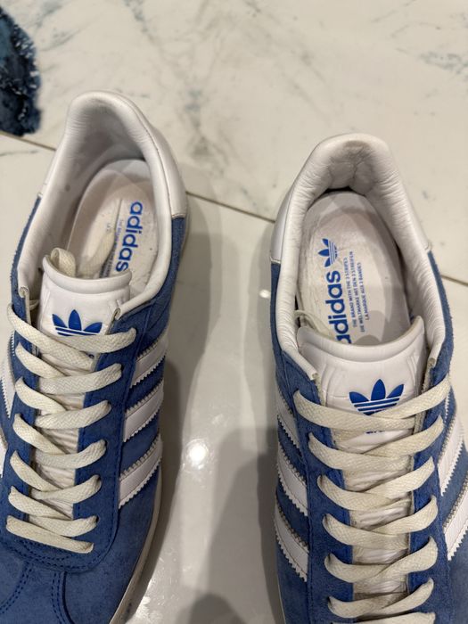 Adidas gazelle синий