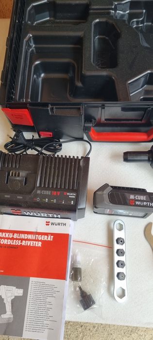 Pistol Popnituri Wurth CUBE ANG 18 Compact