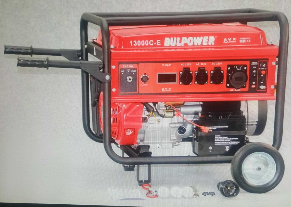 Бензинов монофазен генератор 10kW в гаранция