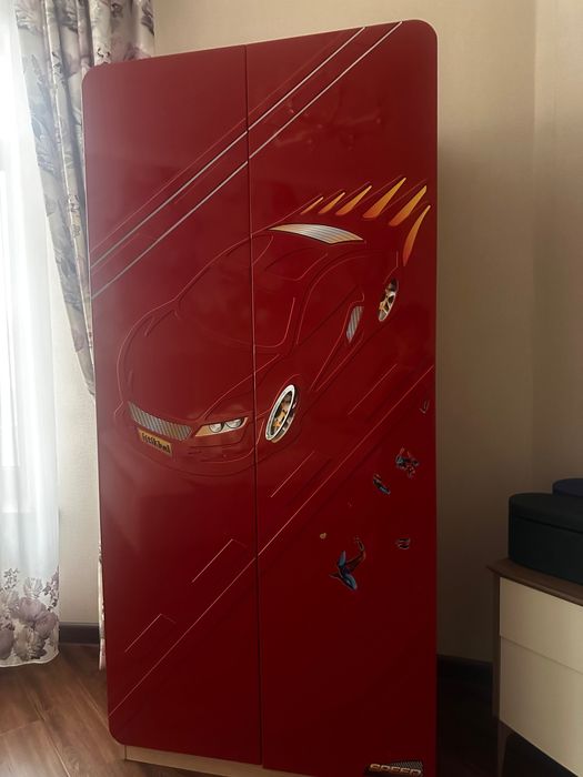 детская кровать автомобиль