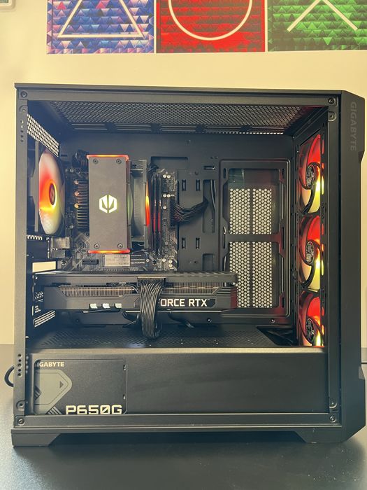 Геймърски Компютър Ryzen 5 5600X/RTX3060Ti/32GB DDR4512GB