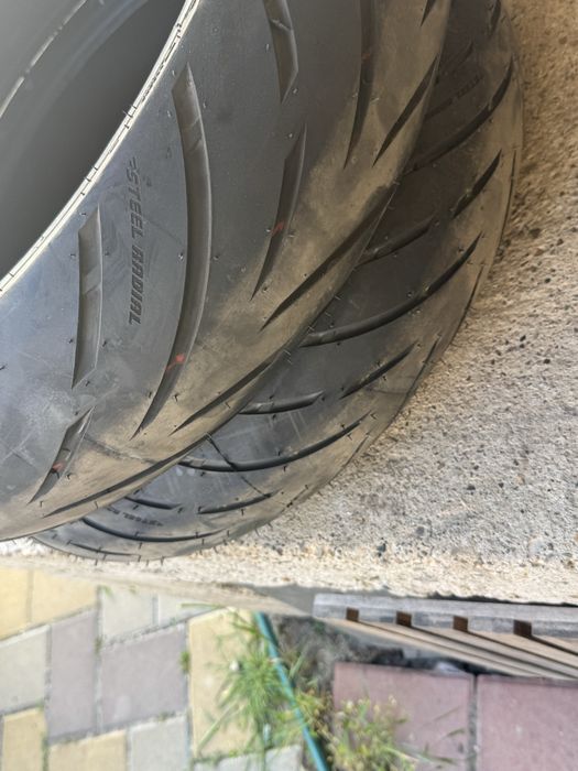 Set anvelope Progrip 110/70 R17 150/60 R17 noi