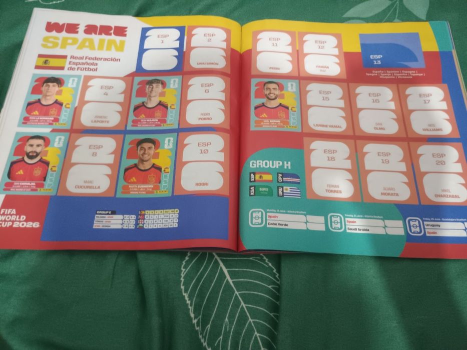 Album world cup 2026 completat puțin