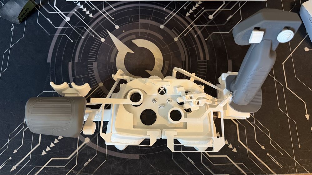 Adaptor HOTAS (Flight Stick) pentru Controller Xbox - Printat 3D