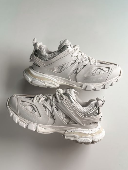 Balenciaga Track White Metallic