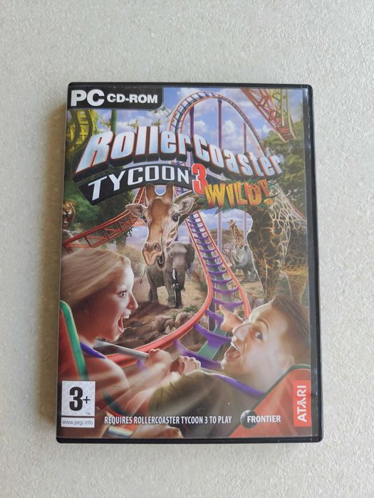 Roller coaster tycoon 3 WILD! диск