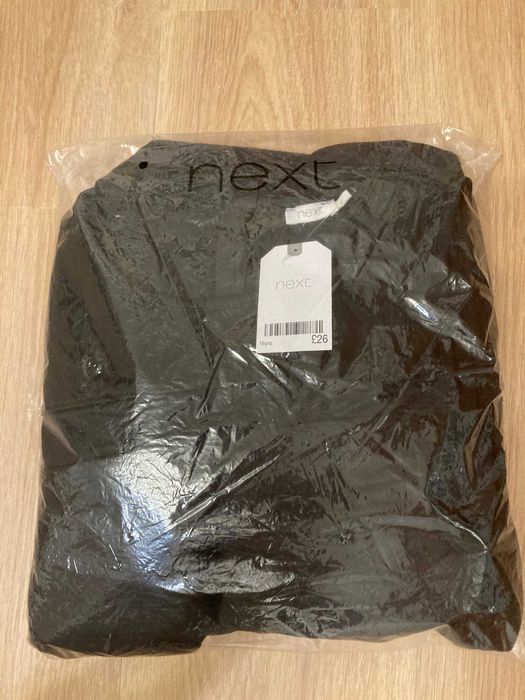 Черна рокля next, 16г., 168 см., S, нова