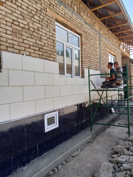 фасадные декор панель травертин