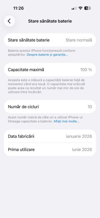 Iphone 17 alb 256GB