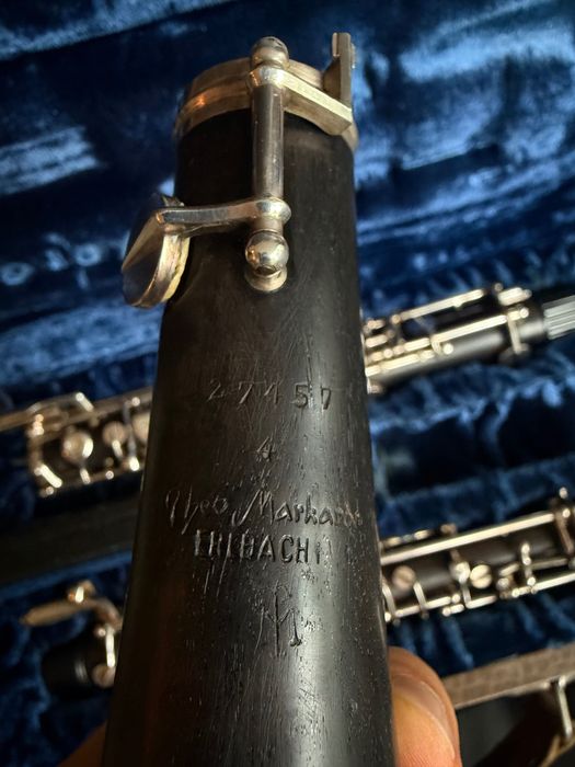 Oбой Theo Markardt Erlbach – немски, Абаносово дърво, сръбърни клапи