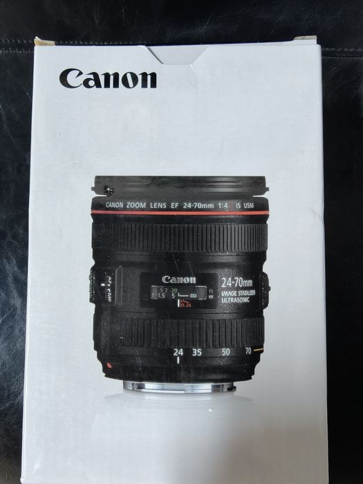 Canon EF 24-70mm Obiectiv Foto DSRL F4 L IS USM