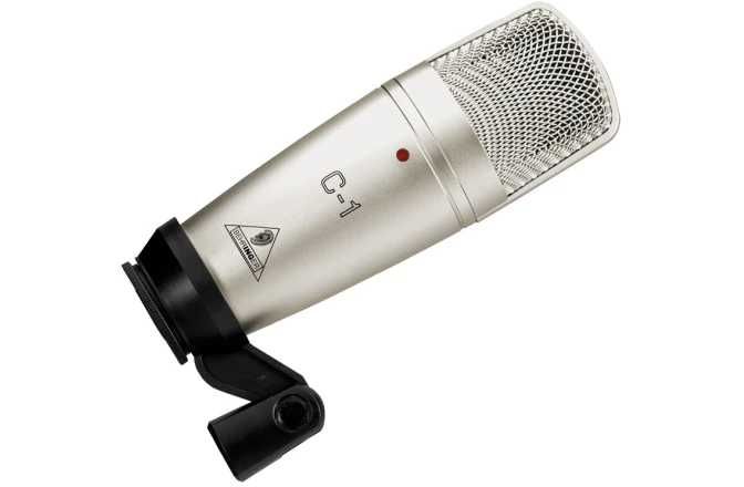 Microfon de studio  Behringer C-1 + Filter  +  Stativ Microfon