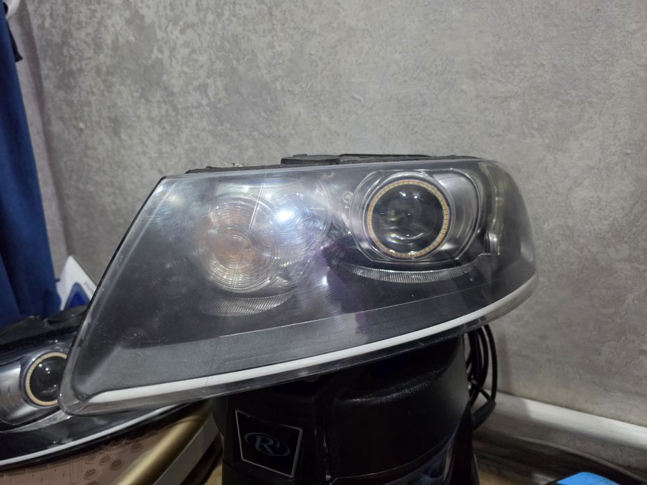 Фары на фольксваген туарег