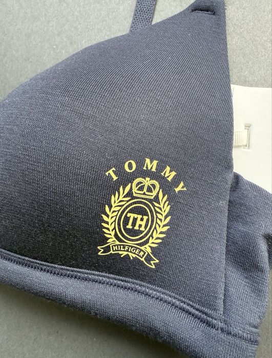 Син сутиен с лого Tommy Hilfiger /S, M, L/