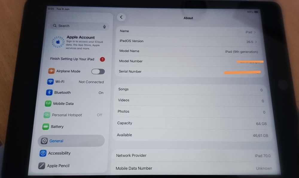 IPad 10.2" 9Gen. 64GB + клавиатура Logitech Slim Folio