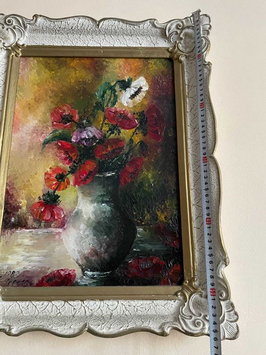 Tablouri ulei pe panza, inramate