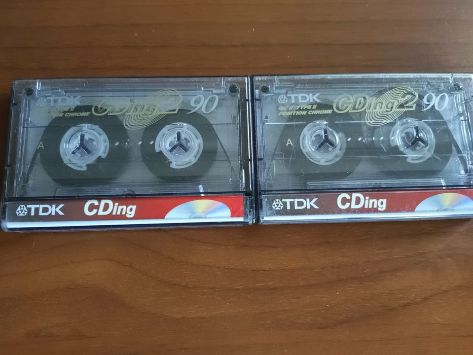 Casete chrome TDK și BASF