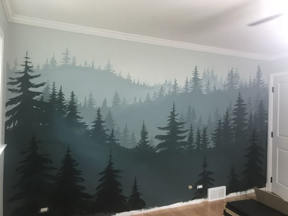 Rassom, devorga rasm chizish xizmati