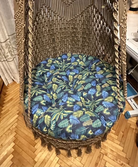 Качеля гамак макроме