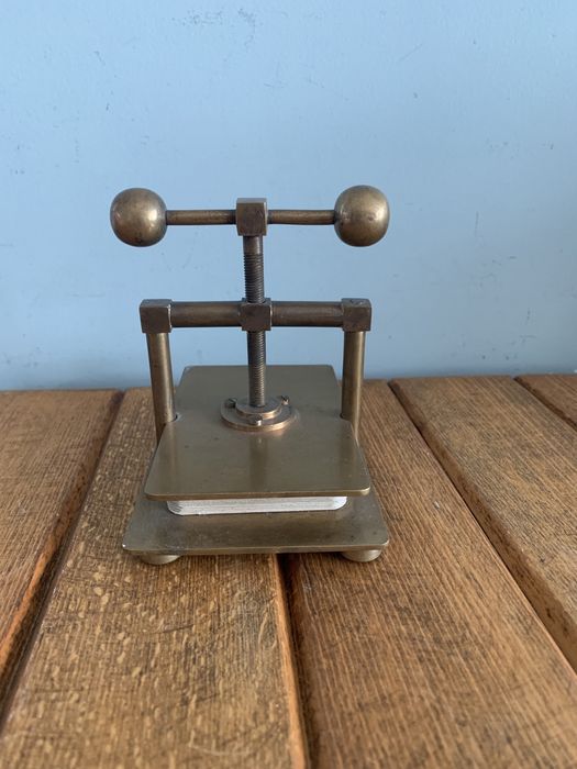 Преса за карти / 1900 та год.