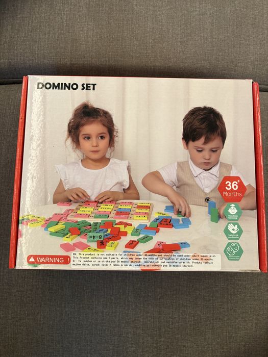 Дървена образователна игра за смятане