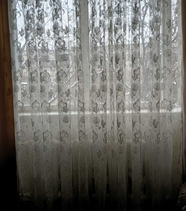 Тюль - не новая. Турция.