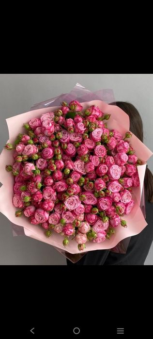 В наличии и на сборку спрей и голандских розы